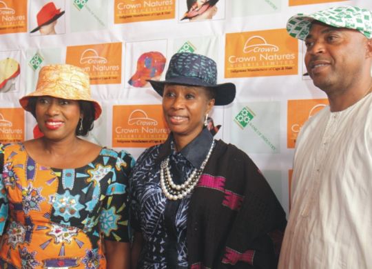 Bank of Industry’s MD/CEO launches made in Nigeria exotic African Caps and Head Wears