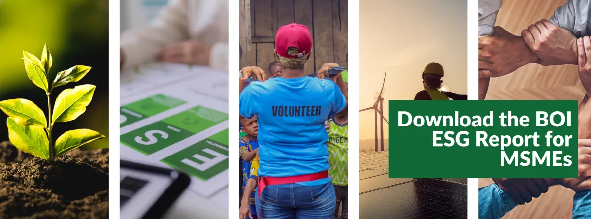 BOI ESG Report for MSMEs