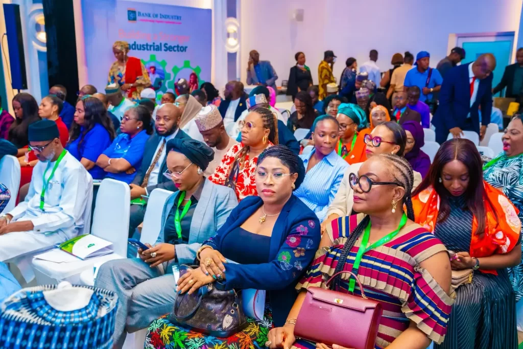 Delegates attending the Bank of Industry 6th ANDFI Annual Conference and General Assembly